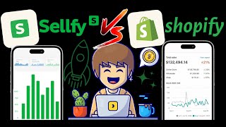 Sellfy Vs Shopify [upl. by Llennoj112]