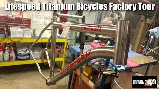 Litespeed Titanium Bicycles Factory Tour [upl. by Silverstein]