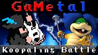 Koopaling Battle New Super Mario Bros Wii  GaMetal Remix [upl. by Kcirdot174]