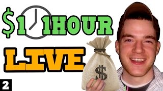 1 Dollar 1 Hour LIVE 2 [upl. by Nivart297]