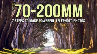 7 STEPS to make POWERFUL 70200mm TELEPHOTO photos [upl. by Yclehc582]