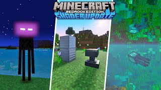 How to Use Minecraft Bedrock Shaders Android Xbox PC [upl. by Sitoiganap]