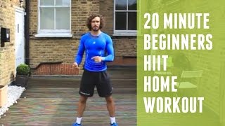 HIIT Home Workout for beginners [upl. by Elinore]