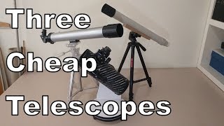 3 Cheap Telescopes Reviewed [upl. by Mascia917]