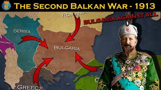 The Second Balkan War  Explained in 10 minutes [upl. by Margarida]