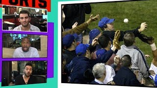 Steve Bartman Deeply Moved After Getting World Series Ring from Cubs  TMZ Sports [upl. by Eilhsa]