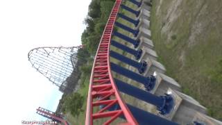 Superman OnRide Six Flags America [upl. by Maiocco]