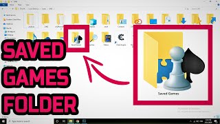 WHERE  HOW To Find saved games folder on PC  WINDOWS [upl. by Eimme365]