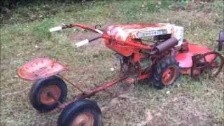 Gravely Walk Behind Tractor  Replacing Fan Belt Starter Chain Starter Sprocket [upl. by Chud]