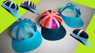 Paper Hat  Paper Cap  How To Make Paper Hat  How To Make Paper Cap  DIY Hat [upl. by Byrn129]