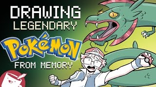 Drawing Legendary Pokémon From Memory Ft Pokémon Rusty [upl. by Teryl]