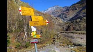 Belalp  Hängebrücke Massaschlucht  Riederalp  28 Okt 2014 [upl. by Bernetta]