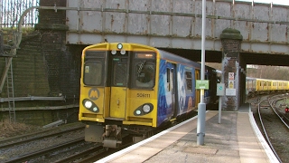 Half an Hour at 216  Birkenhead North Station 1022017  Class 507 508 terminus [upl. by Pammy]