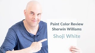 Sherwin Williams Shoji White Color Review [upl. by Audri987]