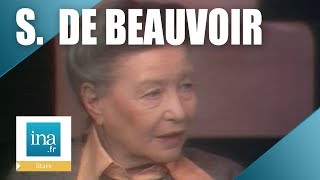 Qui était Simone de Beauvoir   Archive INA [upl. by Messere95]