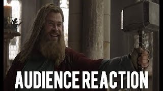 Audience Reaction “Im Still Worthyquot Thor  Avengers Endgame Scene HD [upl. by Conway202]