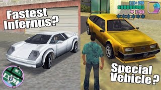 GTA Vice City Best Cars [upl. by Eniamrahc]