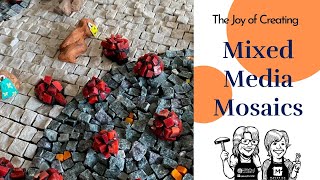 Mixed Media Mosaic Art Tutorial [upl. by Acira152]