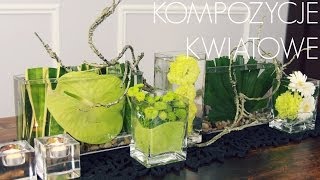 5 POMYSŁÓW NA KOMPOZYCJE KWIATOWE [upl. by Irtimd]