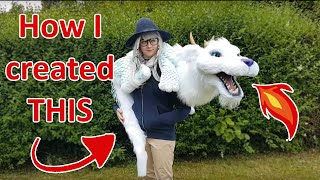 How I Built a Large Dragon Puppet and you can too [upl. by Neela]