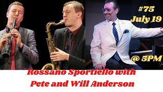 75 Rossano Sportiello and the Anderson brothers [upl. by Proudman]