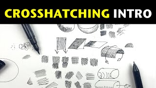 Pen and Ink Crosshatching  A simple introduction [upl. by Swigart]