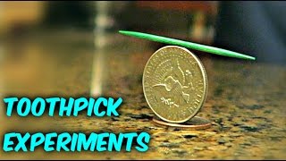 5 Simple Science Experiments with Toothpicks [upl. by Alpert]