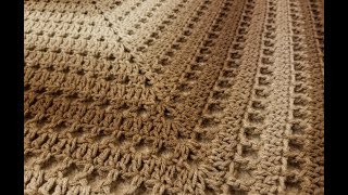 The Easy Breezy Shawl Crochet Tutorial [upl. by Euqinay]