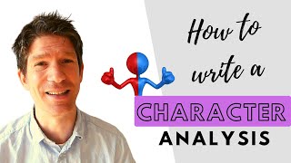 How to write a character analysis  Englisch Abitur Vorbereitung [upl. by Petula]