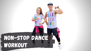 NONSTOP DANCE WORKOUT  ZUMBA DANCE WORKOUT FOR BELLY FAT  NONSTOP CARDIO WORKOUT  CDO DUO [upl. by Irmo]