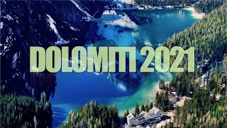 Dolomiti 2021  Dolomites 2021  The Epic Italian Dolomites Captured By Drone [upl. by Slaohcin]