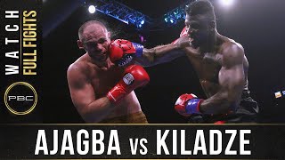 Ajagba vs Kiladze FULL FIGHT December 21 2019  PBC on FOX [upl. by Gorrono]