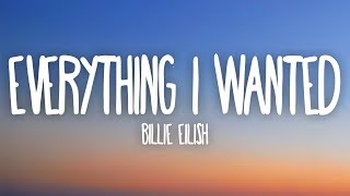 Billie Eilish  everything i wanted Lyrics [upl. by Sueddaht686]