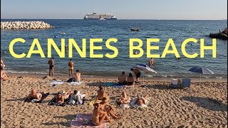 CANNES Beach French Riviera 🏖 [upl. by Delorenzo]