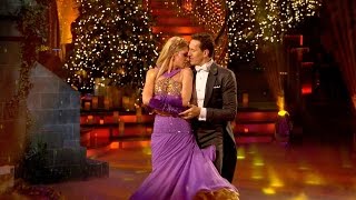 Abbey Clancy amp Brendan Cole Waltz to When I Fall In Love  Christmas Special 2015 [upl. by Kipp]