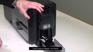 FARGO DTC5500LMX How to setup your card printer [upl. by Jovitah]