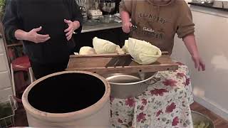 How To Make Old Fashioned Sauerkraut Part 1 [upl. by Artemis]