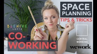 SPACE PLANNING TIPS AND TRICKS  COWORKING OFFICE [upl. by Iznek]