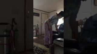 Daughter fights mom for her cigarette lmao [upl. by Etoile]