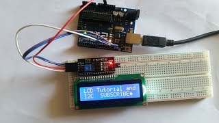 ARDUINO Tutorial 12  LCDLiquid Crystal Display with I2C amp Creating Custom Characters [upl. by Ceevah]