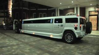 Back to the Future Hummer Limo video tour [upl. by Halbert100]