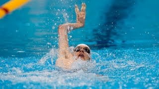 Swimming  Mens 50m Backstroke  S1 Final  London 2012 Paralympic Games [upl. by Ahsilrae]