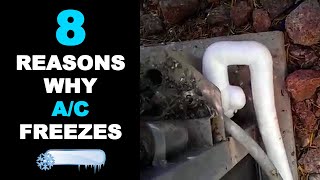 8 Reasons Why Your AC is Freezing Up [upl. by Dettmer]