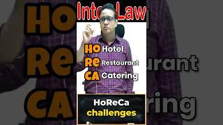 HoReCa business  CA Siddharth Agarwal [upl. by Akihdar959]