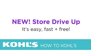 NEW limitedcontact Store Drive Up  Kohl’s [upl. by Zahc]