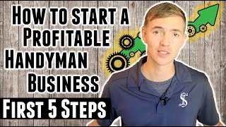 How To Start a Profitable Handyman Business [upl. by Alver]