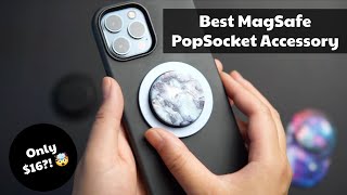 Best MagSafe PopSocket Accessory  Magnetic Base vs PopGrip for Magsafe  LizzLovestech [upl. by Ellah]