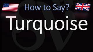 How to Pronounce Turquoise CORRECTLY [upl. by Rosenthal]