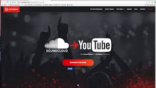 Easily transfer songs from soundcloud to youtube Hypedit [upl. by Ainafets898]