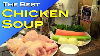 The Best Chicken Soup  Cooking Kosher [upl. by Anahsak]